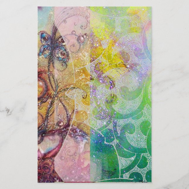 Borttappaden SHADOWS/MAGIC BUTTERFLY PLANT Brevpapper (Framsida)