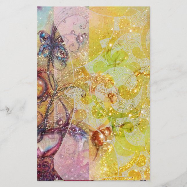 Borttappaden SHADOWS/MAGIC BUTTERFLY PLANT Brevpapper (Framsida)