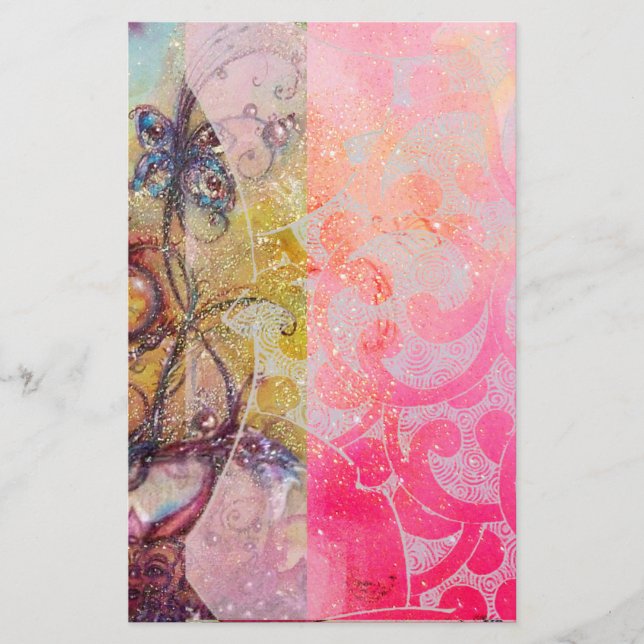 Borttappaden SHADOWS/MAGIC BUTTERFLY PLANT Brevpapper (Framsida)