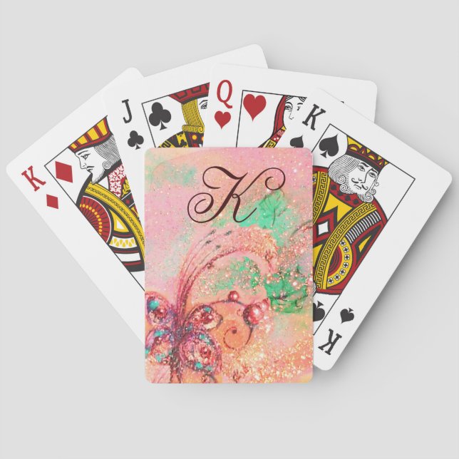 Borttappaden SHADOWS-MAGIC BUTTERFLY PLANT Casinokort (Baksidan)