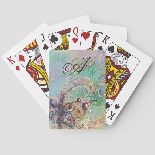 Borttappaden SHADOWS-MAGIC BUTTERFLY PLANT Kortlek (Baksidan)