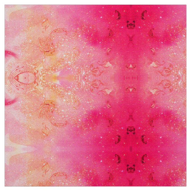 Borttappaden SHADOWS/MAGIC ROSA SPARKLES Tyg (Prov)