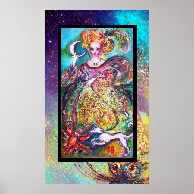 BORTTAPPADEN SHADOWS/MÅNE DAM POSTER (Framsidan)