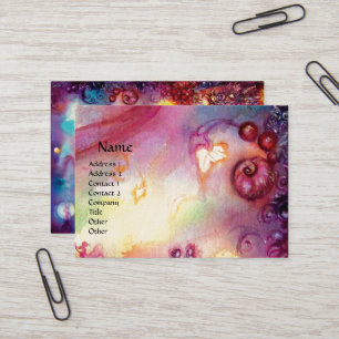 Borttappaden SHADOWS,MYSTIC TRAPPOR rosa Red Visitkort