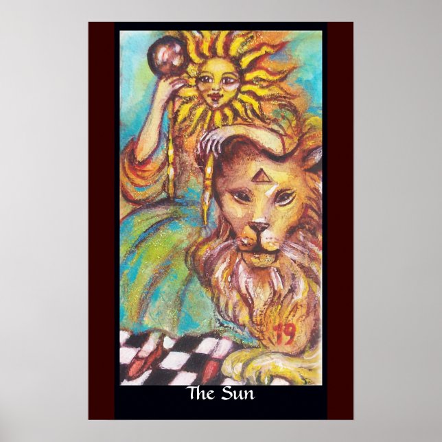 BORTTAPPADEN SHADOWS/SOL POSTER (Framsidan)
