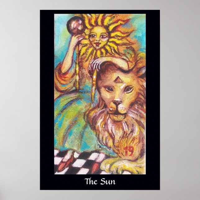 BORTTAPPADEN SHADOWS/SOL POSTER (Framsidan)