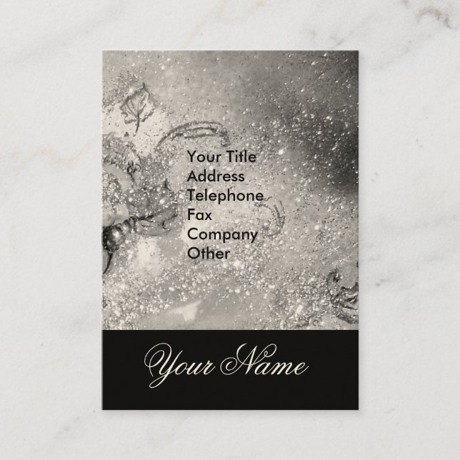 Borttappaden SHADOWS-STAR DUST MONOGRAM 2 Visitkort (Framsida)