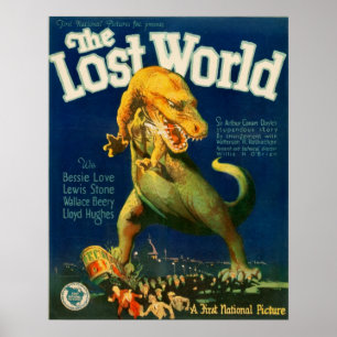 Borttappaden Värld (tysta 1925 filmar), Poster
