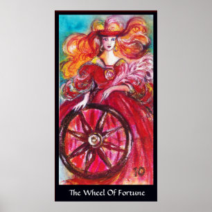 BORTTAPPADENS MÅL VISAR Hjulet av Fortune Poster