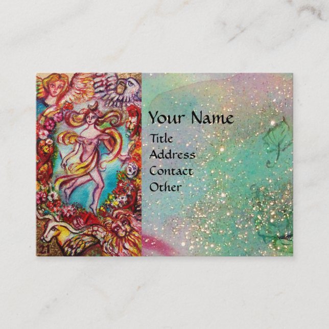 BORTTAPPADENS MÅLSÄTTNINGAR SKADOWS World Visitkort (Framsida)