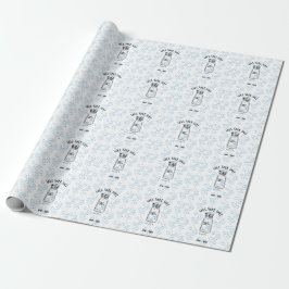 Borttappadens salthakare - fäst den, bubblor upp presentpapper