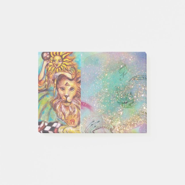 BORTTAPPADENS SKADOKOR/SOL POST-IT BLOCK (Framsida)