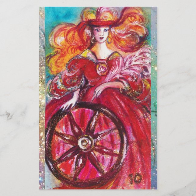 BORTTAPPADENS SKADOWS/FORTONENS HJUL BREVPAPPER (Framsida)