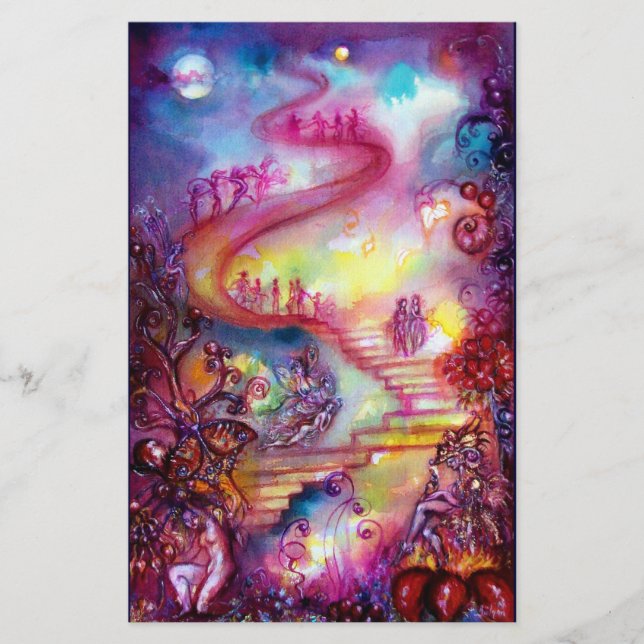 Borttappadens SKADOWS/MYSTIC TRAPPOR Brevpapper (Framsida)