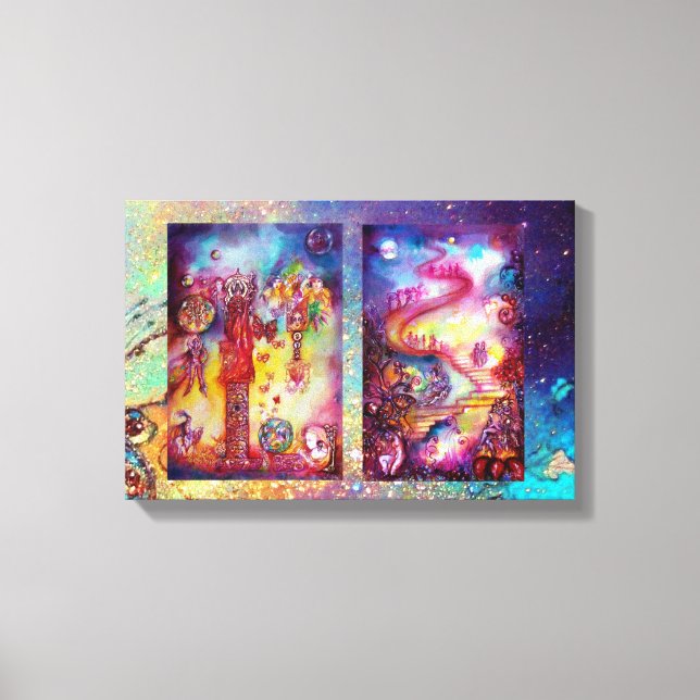 Borttappadens SKADOWS/MYSTIC TRAPPOR Canvastryck (Framsida)