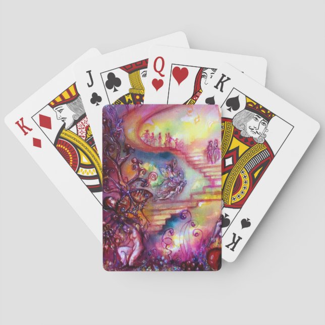 Borttappadens SKADOWS/MYSTIC TRAPPOR Casinokort (Baksidan)