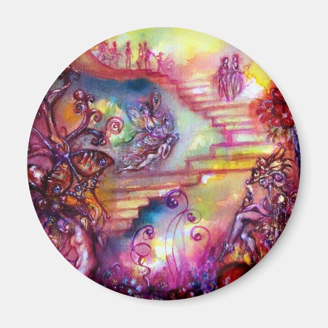Borttappadens SKADOWS/MYSTIC TRAPPOR Magnet (Framsidan)