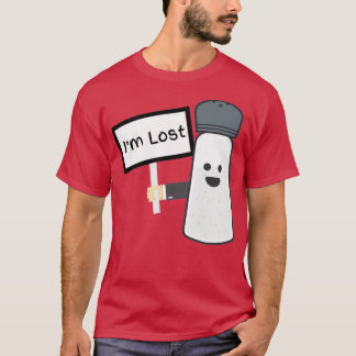 Borttappadens skakapparat av salt 1 t shirt