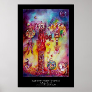 Borttappadens SKUGGOR, ÄLVOR OCH BUTTERFLIK Poster