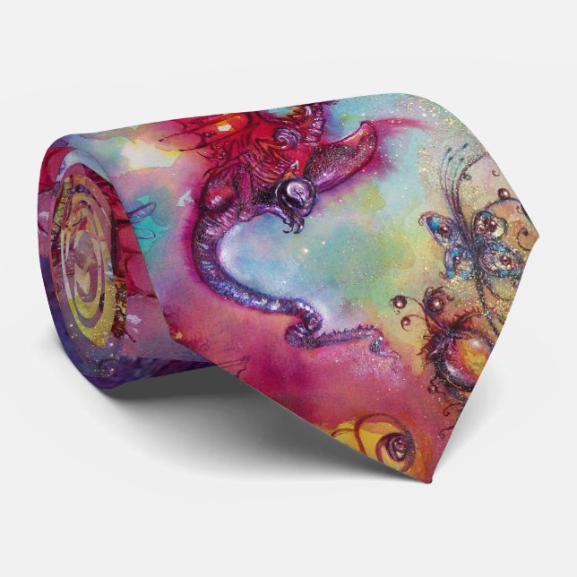 Borttappadens SKUGGOR, FLYGRÖD DRAGON NACKE Slips (Rullad)