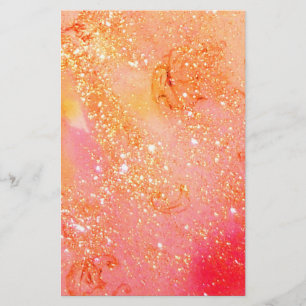 Borttappadens SKUGGOR, rosa guld Brevpapper