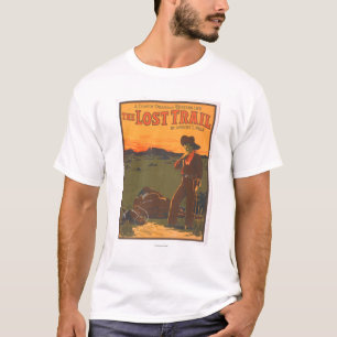 Borttappadslingan - westernt liv för komedidrama t-shirt