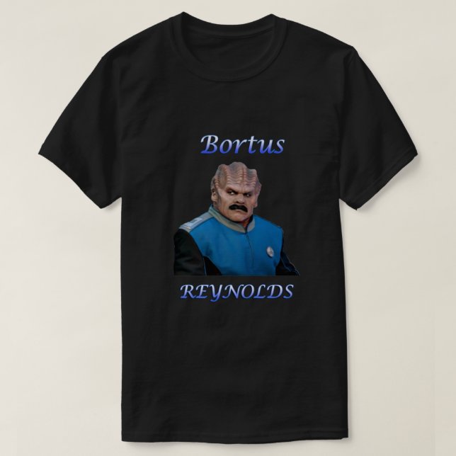 Bortus Mustache Orville Premium T Shirt (Design framsida)