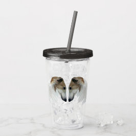 Borzoi Beauties Acrylic Tumbler Take Away Mugg