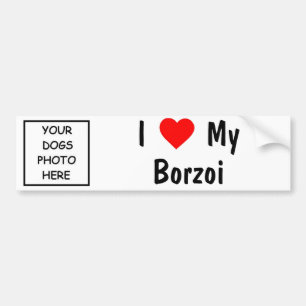 Borzoi Bildekal