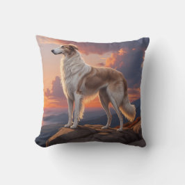 Borzoi Elegant Breed Dekorativ kudde