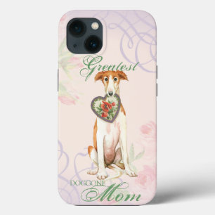 Borzoi Heart Mamma
