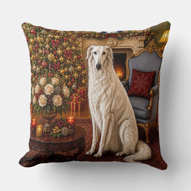 Borzoi-helg  kudde (Framsida)