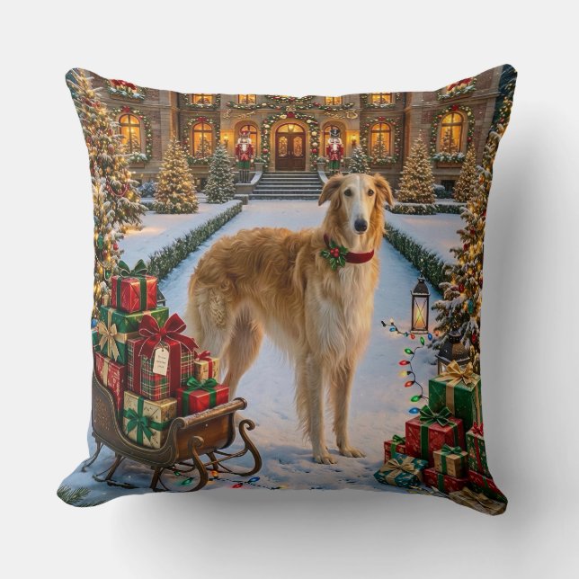 Borzoi-helg  kudde (Framsida)