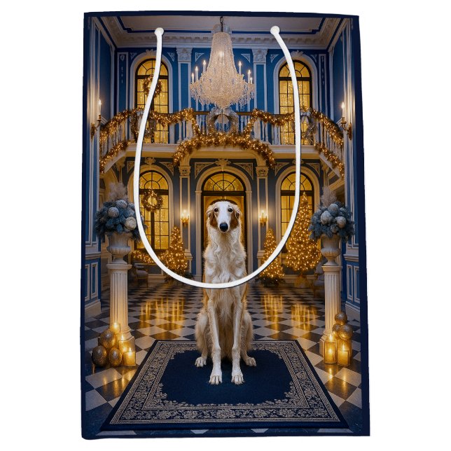 Borzoi Holiday Card (Framsidan)