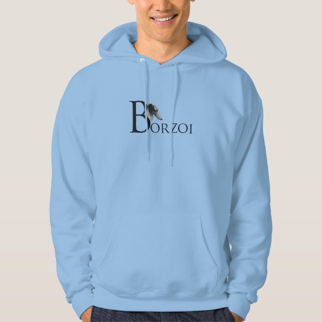 Borzoi Hoodie (Framsida)