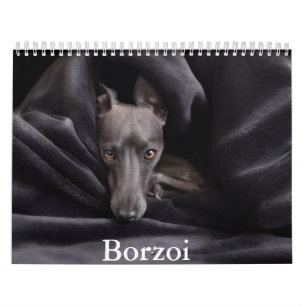 Borzoi Hund Calendar Kalender