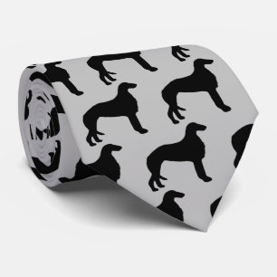 Borzoi Hund Silhouette Slips