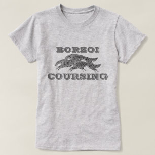 Borzoi-jakt T-shirt