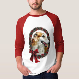 Borzoi julklappar tee