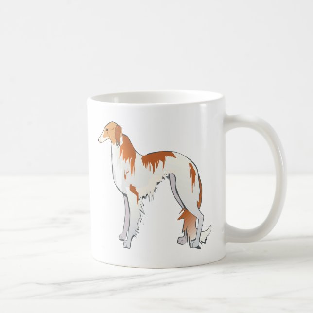 Borzoi Kaffemugg (Höger)