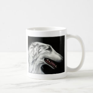 borzoi kaffemugg