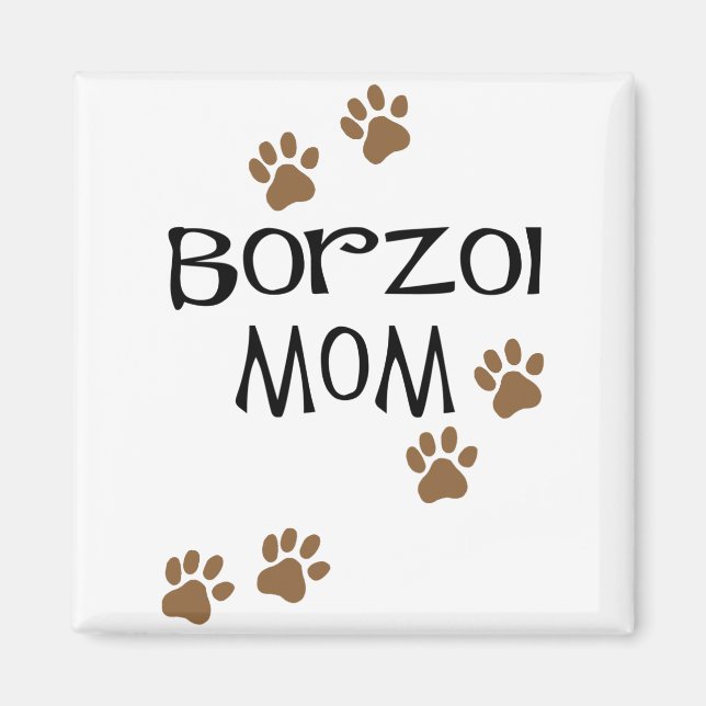 Borzoi Mamma Magnet (Framsidan)