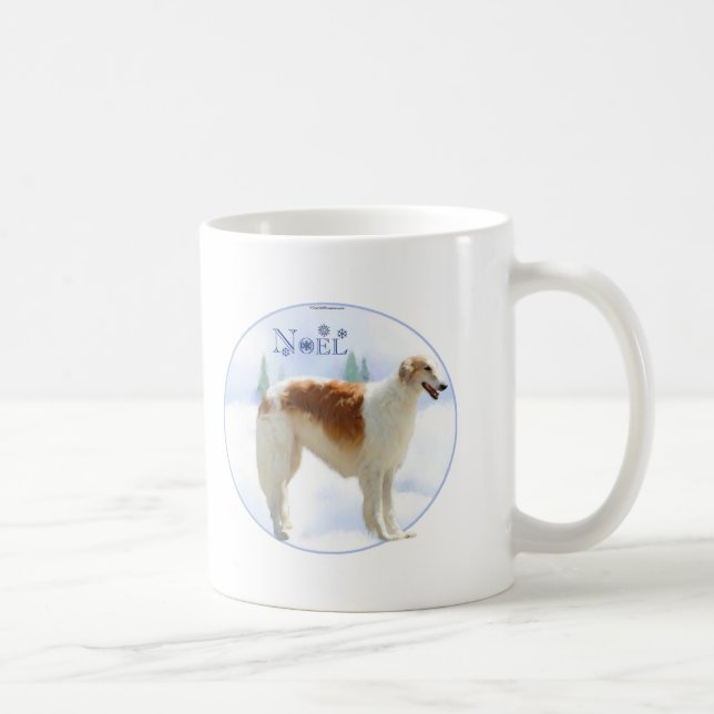 Borzoi Noel Kaffemugg (Höger)