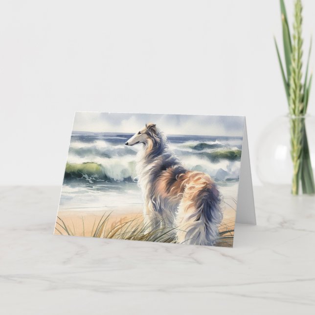 Borzoi på Dune Meddelande (Framsida)