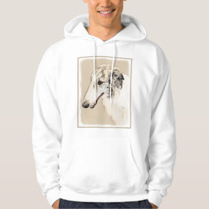 Borzoi (Silver Brindle) målar originalbilder av Hu Hoodie
