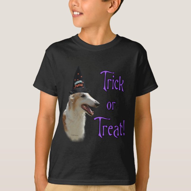 Borzoi Trick Tee Shirt (Framsida)