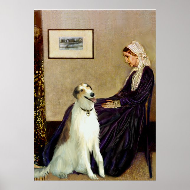 Borzoi - Whistlers Mor Poster (Framsidan)