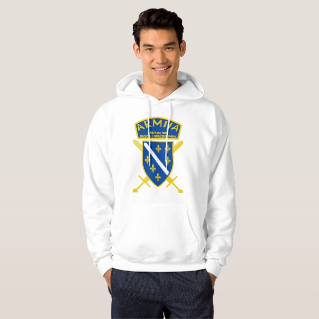 Bosanska Armija Hoodie (Hel framsida)