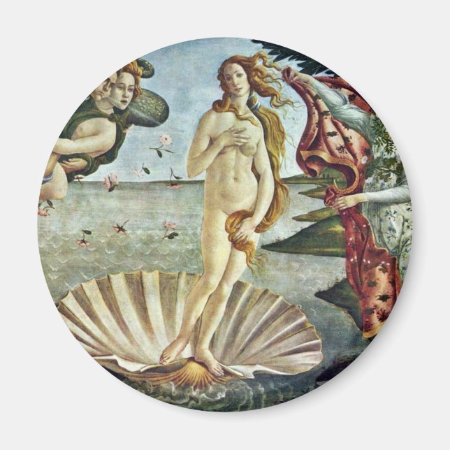 Bosanski: Roä'Enje Venere, Sandro Botticelli Magnet (Framsidan)