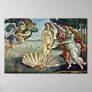 Bosanski: Roä'Enje Venere, Sandro Botticelli Poster